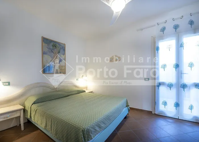 L301 - Bilocale Caposchiera Con Giardino E Vista Sulla Di Porto Mannu 公寓 帕劳